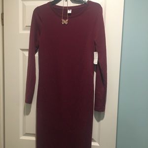 Knee length sweater dress brand new with tags